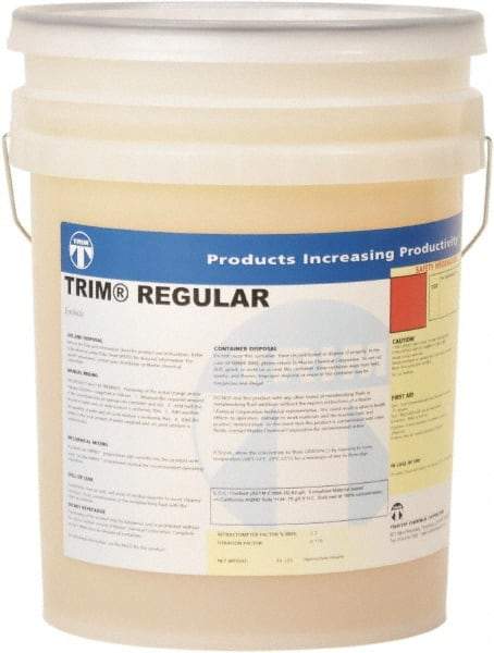 Master Fluid Solutions - Trim Regular, 5 Gal Pail Cutting & Grinding Fluid - Synthetic, For Cutting, Grinding - All Tool & Supply