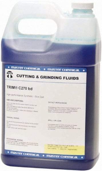 Master Fluid Solutions - 1 Gal Jug Cutting Fluid - Synthetic - All Tool & Supply