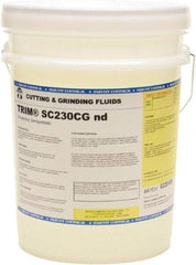 Master Fluid Solutions - Trim SC230CG nd, 5 Gal Pail Cutting & Grinding Fluid - Semisynthetic, For Cutting, Grinding - All Tool & Supply