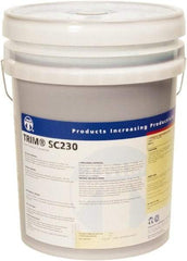 Master Fluid Solutions - Trim SC230, 5 Gal Pail Cutting & Grinding Fluid - Semisynthetic, For Cutting, Grinding - All Tool & Supply