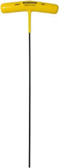 Bondhus - 5/64" Hex, T-Handle Cushion Grip, Hex Key - 229mm OAL, Inch System of Measurement - All Tool & Supply