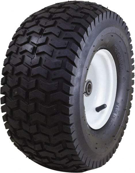 Marathon Industries - 6-7/64" Wide x 15" High x 7" Deep Turf Pneumatic Hand Truck Tire - 400 Lb Load Capacity - All Tool & Supply