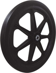 Marathon Industries - 1-27/32" Wide x 20" High x 2" Deep Flat Free Hand Truck Tire - 250 Lb Load Capacity - All Tool & Supply