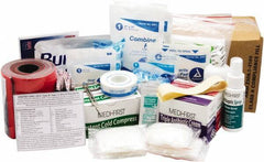 Medique - 175 Piece, 75 Person, Refill for Industrial First Aid Kit - Plastic Bag - All Tool & Supply