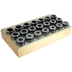 Collet Set: 57 Pc, Series TG100, 1/8 to 1″ Capacity