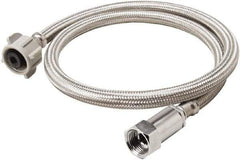 B&K Mueller - 3/8" Compression Inlet, 7/8" Ballcock Outlet, Stainless Steel Toilet Connector - Use with Toilets - All Tool & Supply