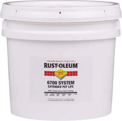 Rust-Oleum - 2 Gal Pail Clear Epoxy Floor Coating - 100 Sq Ft/Gal Coverage, <100 g/L g/L VOC Content, Low Odor & Low VOC - All Tool & Supply