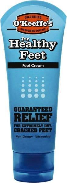 O'Keeffe's - 3 oz Moisturizing Foot Cream - Comes in Tube, Fragrance Free - All Tool & Supply