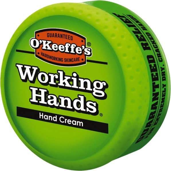 O'Keeffe's - 3.4 oz Moisturizing Hand Cream - Comes in Jar, Fragrance Free - All Tool & Supply