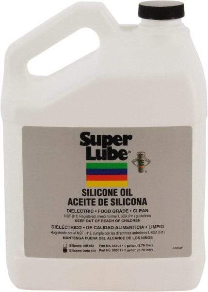 Synco Chemical - 1 Gal Bottle Synthetic Machine Oil - -50 to 200°F, ISO 5000, 5000 cSt at 25°C, Food Grade - All Tool & Supply