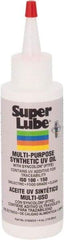 Synco Chemical - 4 oz Bottle Oil with PTFE Direct Food Contact White Oil - Translucent, -45°F to 450°F, Food Grade - All Tool & Supply