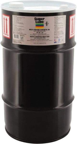 Synco Chemical - 15 Gal Keg Oil with PTFE Direct Food Contact White Oil - Translucent, -45°F to 450°F, Food Grade - All Tool & Supply