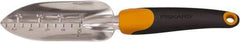 Fiskars - Handheld Transplanter - 6" Plastic Overmold Handle, Cast Aluminum Blade, 12" OAL - All Tool & Supply