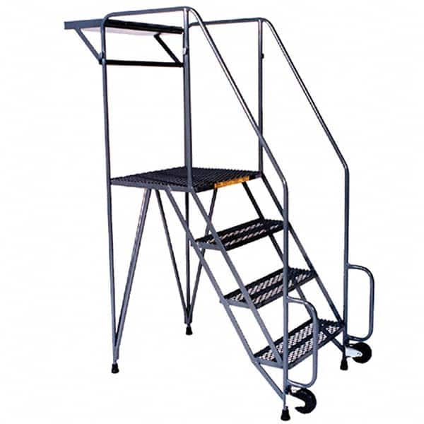 Ballymore - Rolling & Wall Mounted Ladders & Platforms Type: TiltNRoll Rolling Ladder Style: Tip-N-Roll Mobile Ladder - All Tool & Supply