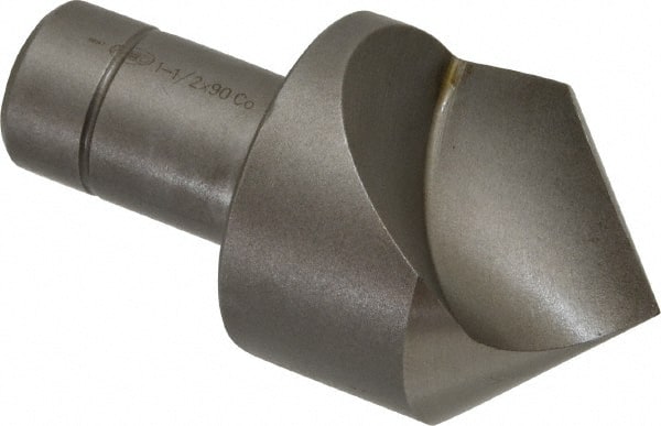 Keo - 1-1/2" Head Diam, 3/4" Shank Diam, 1 Flute 90° Cobalt Countersink - All Tool & Supply