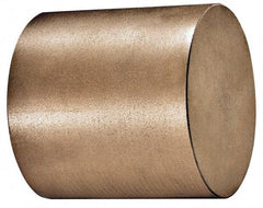 Made in USA - 1 Inch Diameter x 6-1/2 Inch Long, Oil Impregnated Bronze Round Rod - Alloy SAE 841 - All Tool & Supply