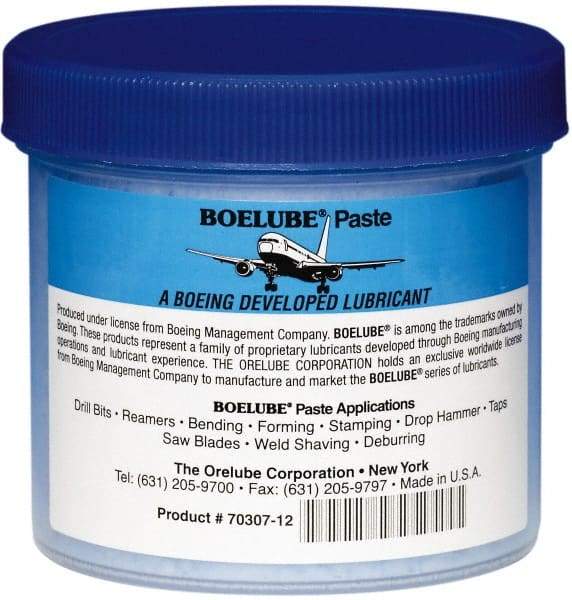 Boelube - 12 oz Jar Lubricant - Blue, -20°F Max - All Tool & Supply