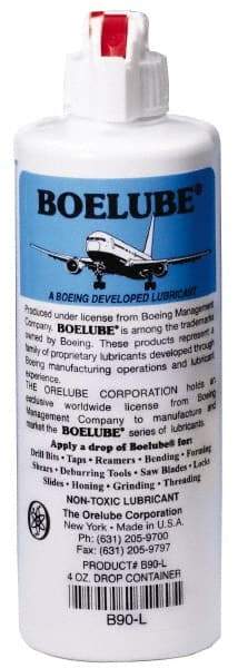 Boelube - 4 oz Bottle Lubricant - Clear, -20°F Max - All Tool & Supply