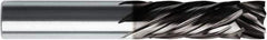 RobbJack - 1/4" Cutting Diam x 3/4" Length of Cut, 4 Flute, Compression Spiral Router Bit - Diamond Coated, Right Hand Cut, Solid Carbide, 2-1/2" OAL x 1/4" Shank Diam, Compression - All Tool & Supply