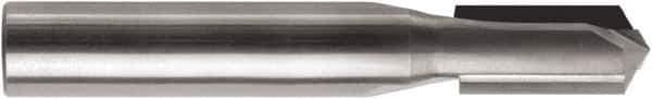 RobbJack - 3/16" Diam, 3/16" Shank Diam, 7/16" Length of Cut, 2 Flute Drill Point End Straight Router Bit - 2" Overall Length, Right Hand Cut, Solid Carbide - All Tool & Supply