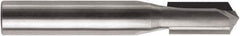 RobbJack - 1/4" Diam, 1/4" Shank Diam, 9/16" Length of Cut, 2 Flute Drill Point End Straight Router Bit - 2" Overall Length, Right Hand Cut, Solid Carbide - All Tool & Supply