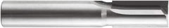 RobbJack - 1/8" Diam, 1/8" Shank Diam, 3/8" Length of Cut, 2 Flute Square End Straight Router Bit - 1-1/2" Overall Length, Right Hand Cut, Solid Carbide - All Tool & Supply