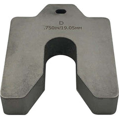 Maudlin Products - Metal Shim Stock Type: Slotted Shim Material: Stainless Steel - All Tool & Supply