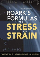 McGraw-Hill - ROARKS FORMULAS FOR STRESS AND STRAIN Handbook, 8th Edition - by Warren Young, Richard Budynas & Ali Sadegh, McGraw-Hill, 2011 - All Tool & Supply