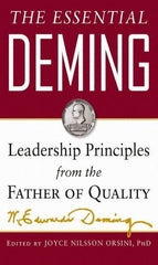 McGraw-Hill - ESSENTIAL DEMING Handbook, 1st Edition - by W. Edwards Deming, Edited by Joyce Orsini & Diana Deming Cahill, McGraw-Hill, 2012 - All Tool & Supply