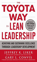 McGraw-Hill - TOYOTA WAY TO LEAN LEADERSHIP Handbook, 1st Edition - by Jeffrey Liker & Gary L. Convis, McGraw-Hill, 2011 - All Tool & Supply