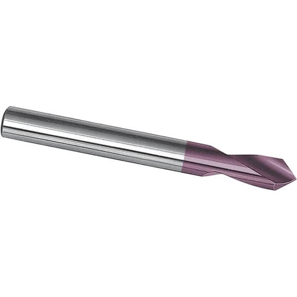 Magafor - 2mm Body Diam, 90°, 1-9/16" OAL, Solid Carbide Spotting Drill - All Tool & Supply