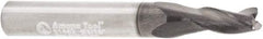 Amana Tool - 3/16" Cutting Diam x 7/16" Length of Cut, 3 Flute, Upcut Spiral Router Bit - AlTiN Coated, Right Hand Cut, Solid Carbide, 1-7/8" OAL x 1/4" Shank Diam, Flute, 30° Helix Angle - All Tool & Supply