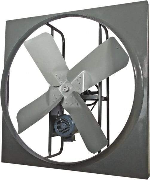 Americraft - 36" Blade, Belt Drive, 1/3 hp, 9,000 CFM, TEFC Exhaust Fan - 7.2/3.6 Amp, 115/230 Volt, Single Phase - All Tool & Supply