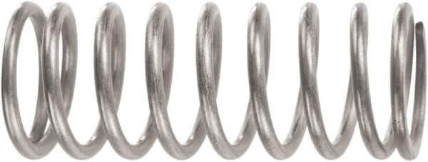 Associated Spring Raymond - 42.85mm OD, 4.88mm Wire, 3-1/2" Free Length, Compression Spring - 88.6 Lb Spring Rating, 451.92 N Max Work Load, Music Wire - All Tool & Supply