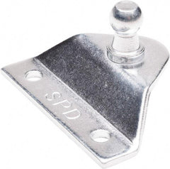 Associated Spring Raymond - 57.15mm Zinc Plated Mounting Bracket - For Hydraulic Dampers & Gas Springs - All Tool & Supply