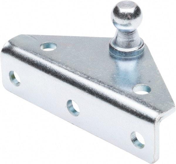 Associated Spring Raymond - 63.5mm Zinc Plated Mounting Bracket - For Hydraulic Dampers & Gas Springs - All Tool & Supply