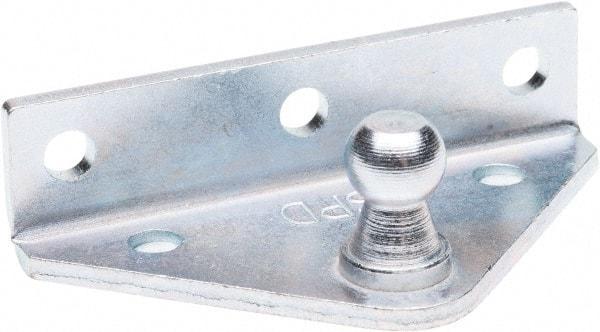 Associated Spring Raymond - 63.5mm Zinc Plated Mounting Bracket - For Hydraulic Dampers & Gas Springs - All Tool & Supply