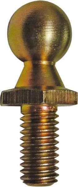 Associated Spring Raymond - 1.2" High Yellow Zinc Ball Stud - For Hydraulic Dampers & Gas Springs - All Tool & Supply