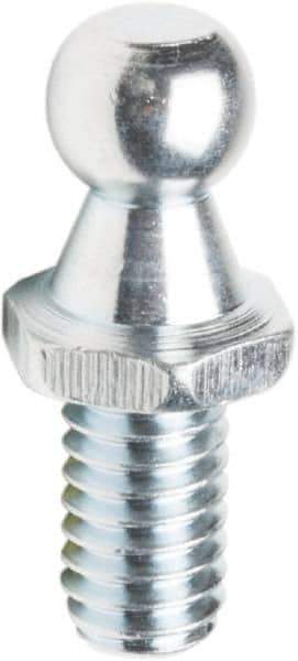 Associated Spring Raymond - 1.66" High Zinc Plated Ball Stud - For Hydraulic Dampers & Gas Springs - All Tool & Supply