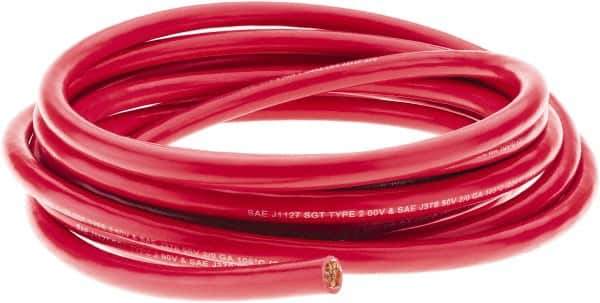 EastPenn - 2/0 Gauge Top Post Cable - Red, 25" Long - All Tool & Supply