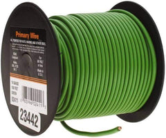 EastPenn - 14 AWG Automotive Plastic Insulated, Single Conductor Wire - 100' Long, Green - All Tool & Supply