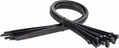 Value Collection - 36" Long Black Nylon Standard Cable Tie - 175 Lb Tensile Strength, 278mm Max Bundle Diam - All Tool & Supply