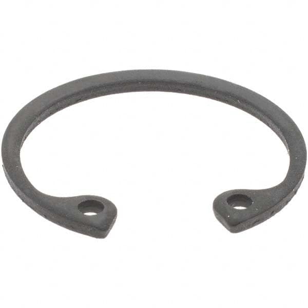 Made in USA - 13/16" Bore Diam, Spring Steel Internal Snap Retaining Ring - All Tool & Supply