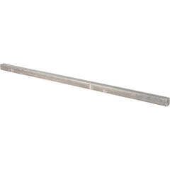 Value Collection - 12" Long x 3/8" High x 3/8" Wide, Plain Steel Oversized Key Stock - Cold Drawn Steel - All Tool & Supply