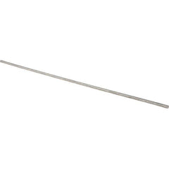 Value Collection - 12" Long x 1/8" High x 1/8" Wide, Plain Steel Undersized Key Stock - Cold Drawn Steel - All Tool & Supply