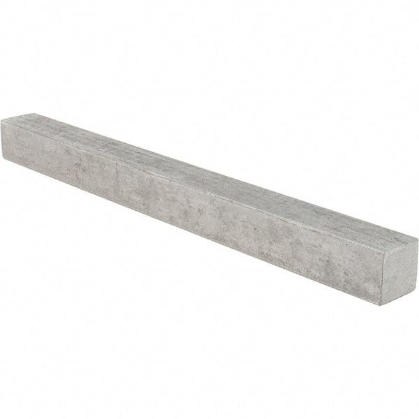 Value Collection - 12" Long x 1" High x 1" Wide, Plain Steel Undersized Key Stock - Cold Drawn Steel - All Tool & Supply