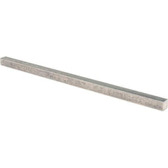 Value Collection - 12" Long x 1/2" High x 1/2" Wide, Plain Steel Undersized Key Stock - Cold Drawn Steel - All Tool & Supply