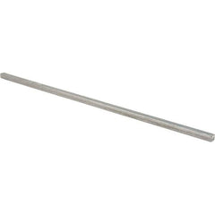 Value Collection - 12" Long x 1/4" High x 1/4" Wide, Plain Steel Undersized Key Stock - Cold Drawn Steel - All Tool & Supply