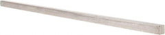 Value Collection - 12" Long x 3/8" High x 3/8" Wide, Plain Steel Undersized Key Stock - Cold Drawn Steel - All Tool & Supply