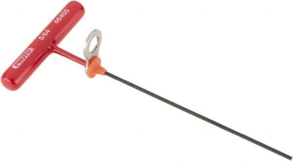 Proto - 5/64" Hex, Tethered T-Handle Cushion Grip, Hex Key - 6" OAL, Alloy Steel, Inch System of Measurement - All Tool & Supply